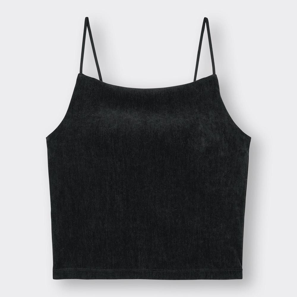 

GU by Uniqlo бюстгальтер из фетра велюровая укороченная кофточка