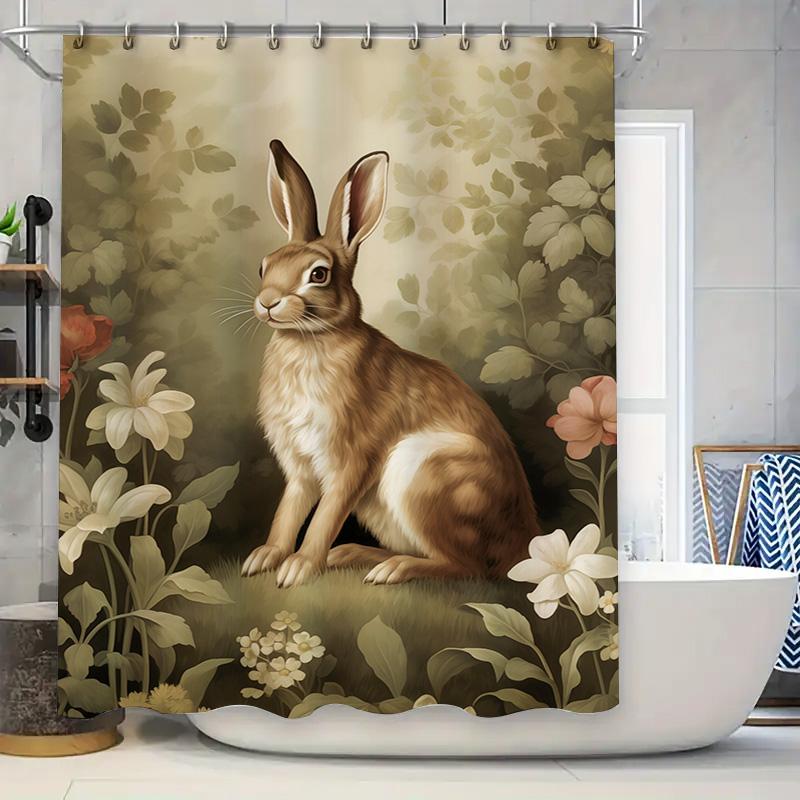 

Vibrant Palm Tree Sunset Shower Curtain For Bathroom Decor Waterproof Fabric With Hook Rings Set In Multicolors W60H190(CM)-1 Pcs