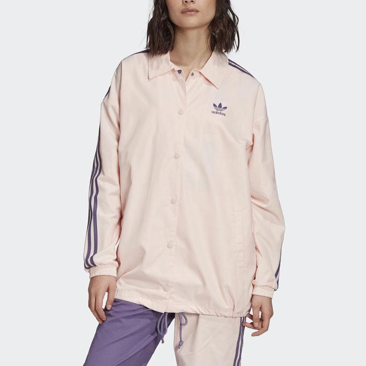 Adidas Originals COACH JACKET Women's Ice Pink GK4882