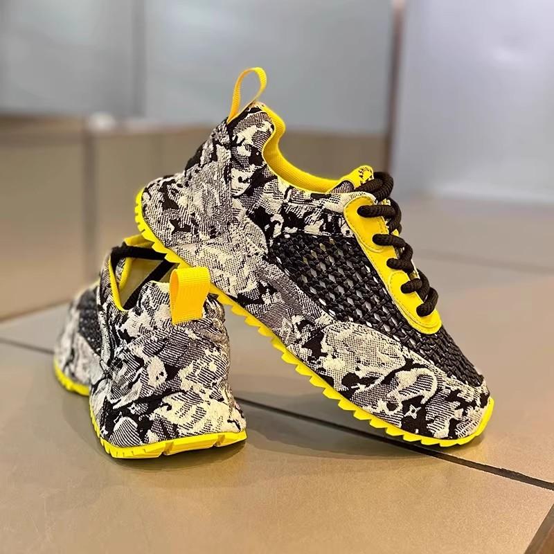 New autumn mesh breathable Parra shoes casual sports running dad trendy shoes