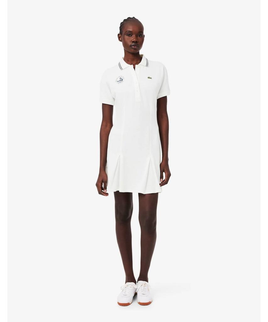 LACOSTE Women'S Miami Open Short Sleeve Pique Dress Ef0437-56G 70V
