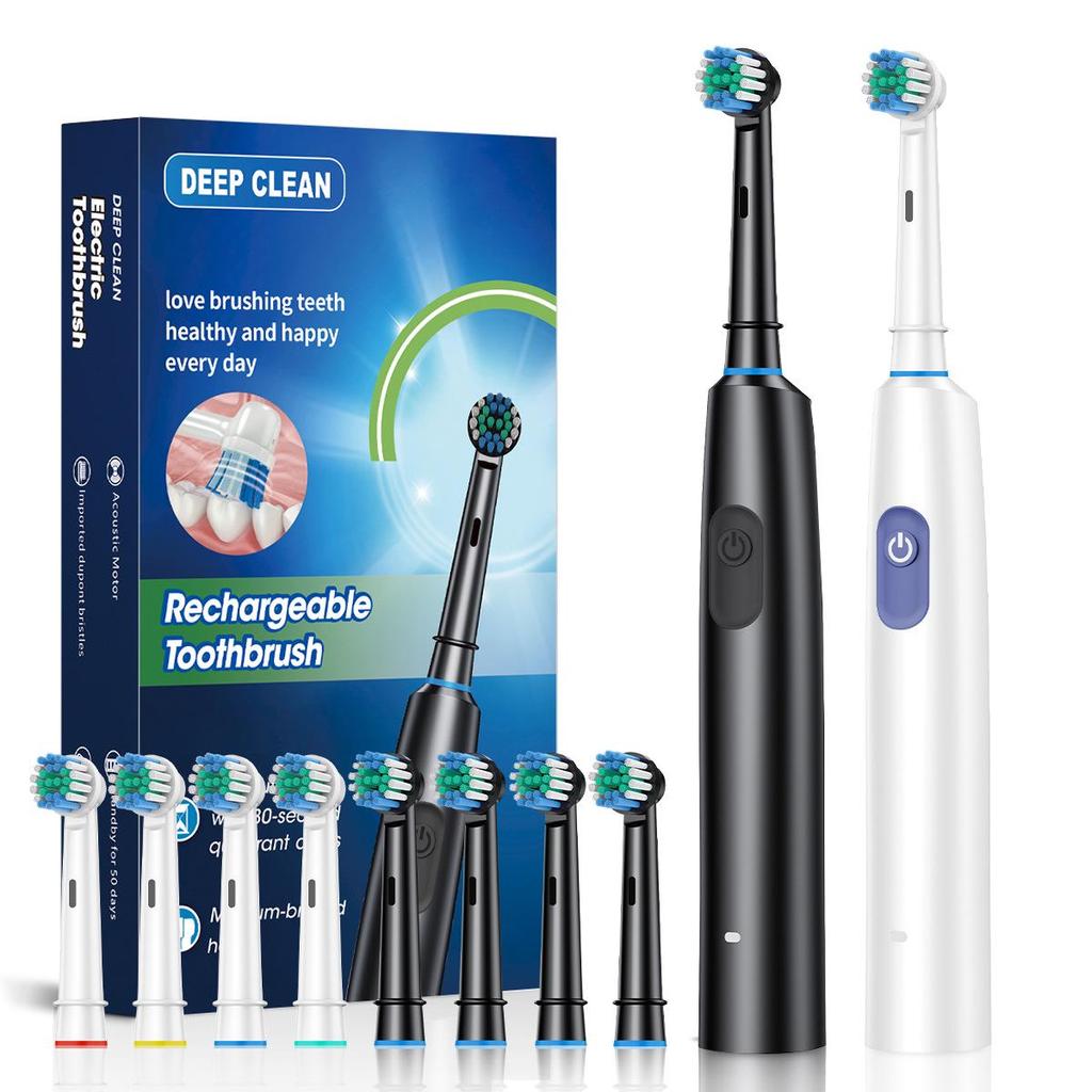 Intelligent Sonic Rotating Electric Toothbrush: Waterproof, Soft Bristle, Magnetic Levitation