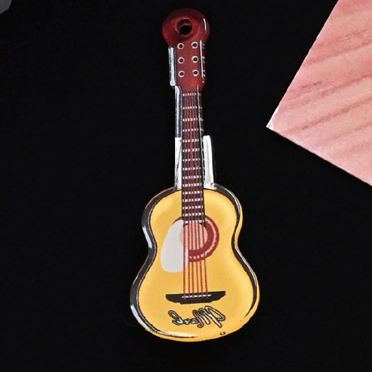 Guitar Hair Pin Girl SideBangs DuckbillClip Nonslip Barrettes Hair Ornaments