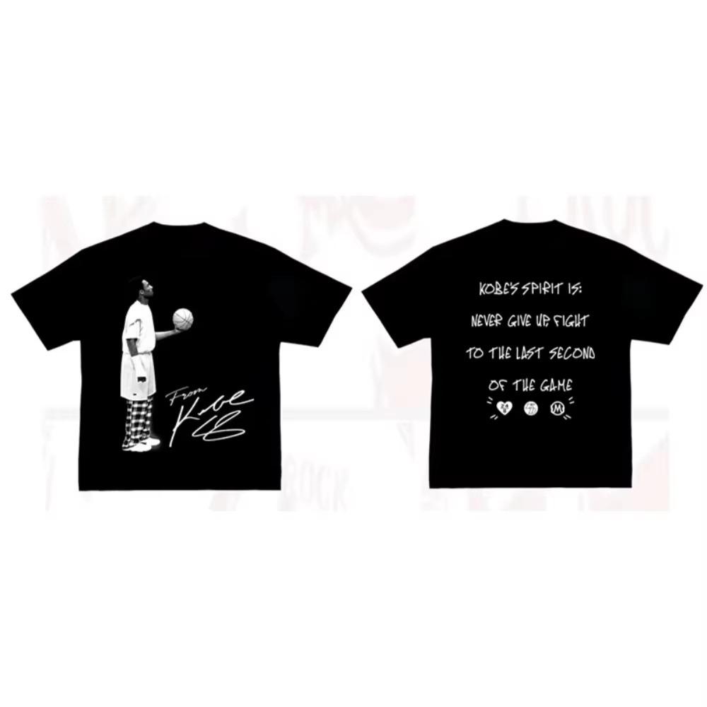 

Летняя мужская футболка из чистого хлопка с принтом в уличном хип-хоп стиле, баскетбольная, с круглым вырезом и короткими рукавами, прохладная, высококачественная, большого размера 4XL