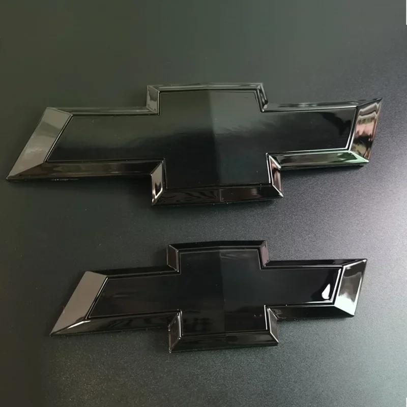 3D Car Front Head Bonnet Emblem Rear Trunk Badge Decals for Chevrolet Epica Captiva Cruze Spark Malibu Sail Camaro Accessories