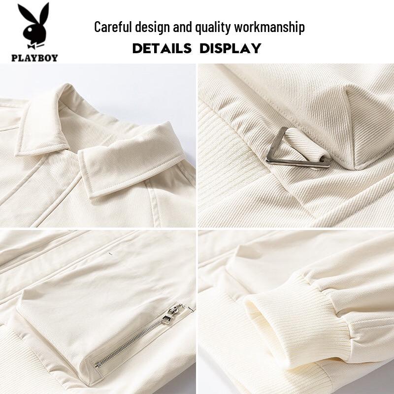 PLAYBOY Men's Casual Workwear Jacket