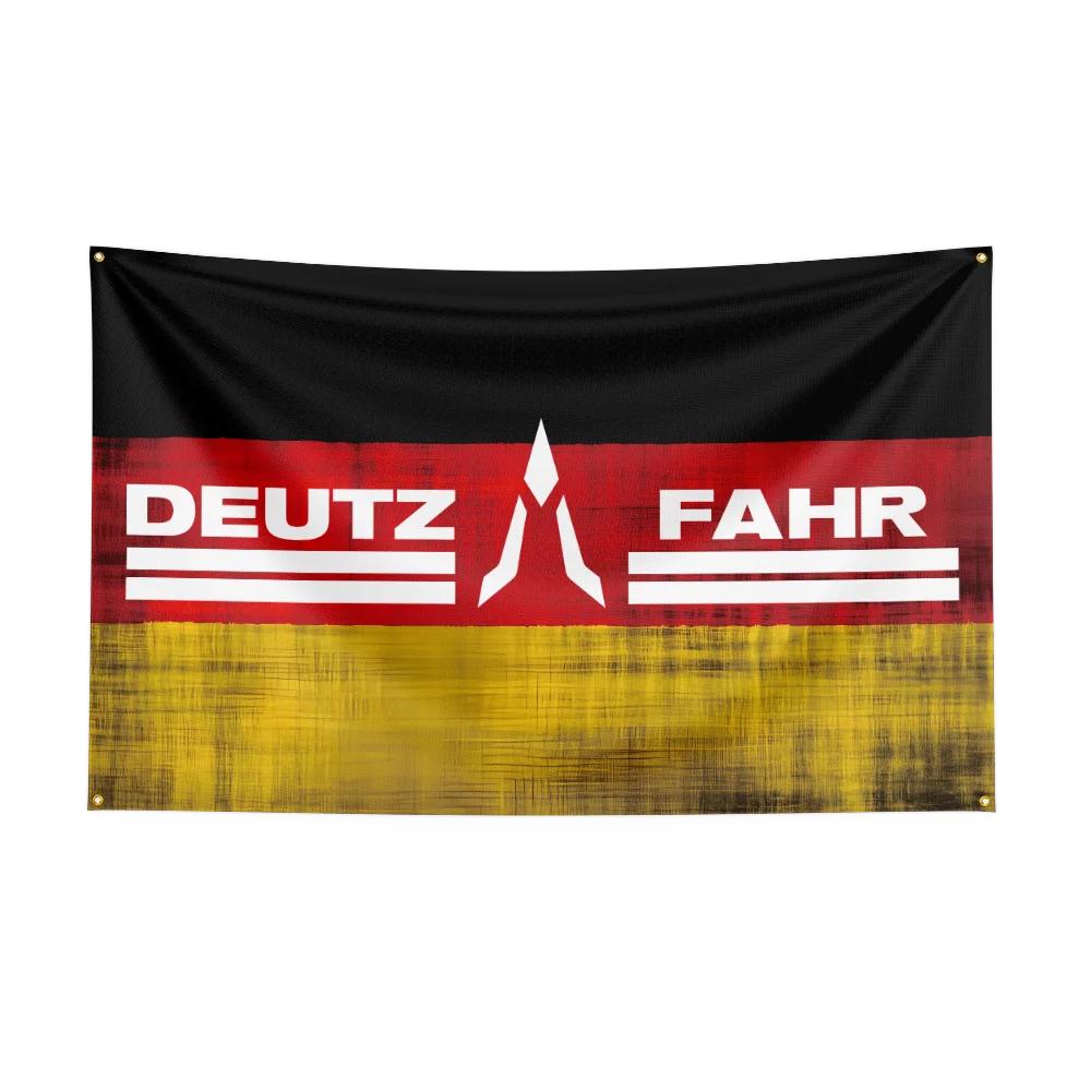 35ft DDeutz AGs Tractoren Vlag Polyester Digitaal Bedrukte Gereedschap Wandkleed Banner Gordijn Voor Decor B