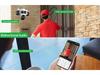 ICsee HD Night Vision Waterproof Wireless Multi-Lens CCTV Monitor with Three Screens