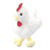 Cute Chicken Plush Toy With Keychain For Bag Decoration And Gift