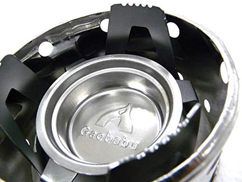 Gaobabu Original Festbrennstoff Kochset (11-teiliges Set inklusive 2 Töpfen und einer Bratpfanne) GSET-13