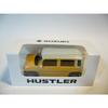 SUZUKI New Hustler Pull-Back Car Diecast Model Car Color Sample Active Yellow and White Two-Tone