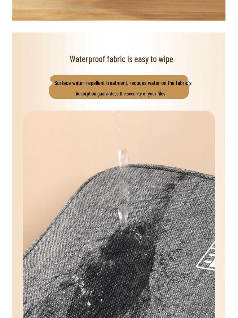 Portable Large Capacity Waterproof Multi-Functional Storage Bag for Electronics & Makeup