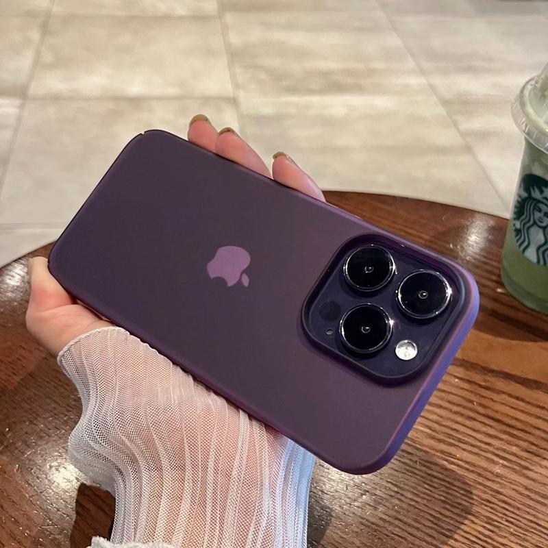 Luxuriöse transparente matte Handyhülle für iPhone 15 14 13 12 11 Pro Max Plus Ultradünne klare stoßfeste Bumper-Abdeckung