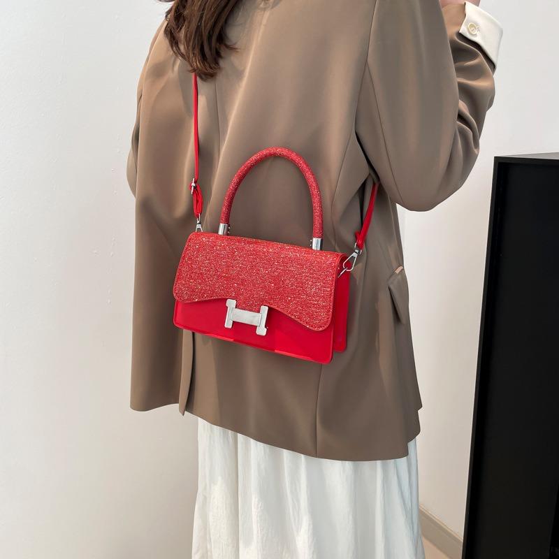 Daily Commuting Simple Style Handbag Trendy Sense Niche New Shoulder Bag Premium Versatile Messenger Bag