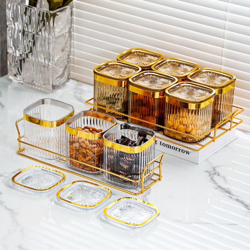 Sealed Tank Food Grade Grain Storage Tank Kitchen Storage Box Plastic Moisture-proof Milk Powder Tank Dry Goods Storage Tank