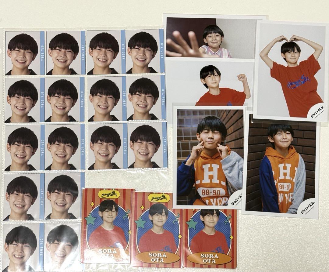 

[USED] Ota Sora Profile Card Official Photo Data Card