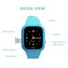 Smart Watch Waterproofing Two Way Talk Video Calling Voice Chat SOS Class Mode Smartwatch for Boys Girl Blue