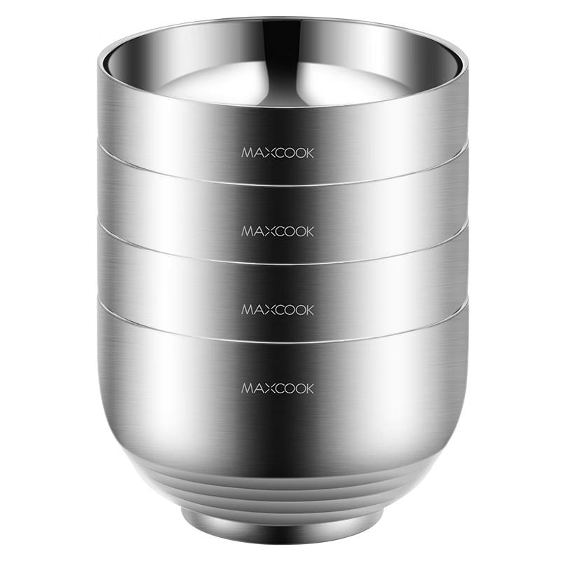 MAXCOOK 304 Stainless Steel Noodle Bowl Set