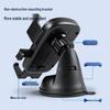 Compact Suction Cup Dashboard Mount: Stable Phone Holder for Convenient Navigation