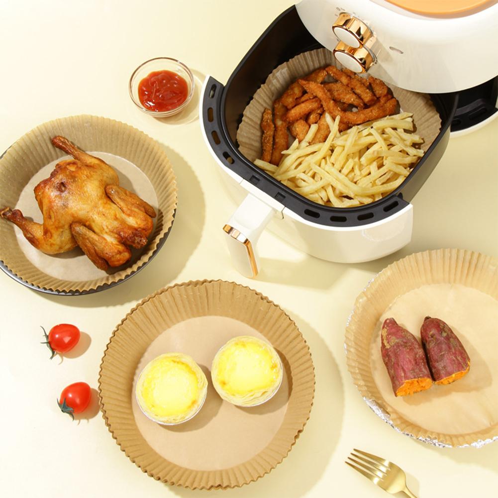 Air Fryer Special Oil Paper Tray Kitchen Baking Square Silicone Non-stick Paper Liner