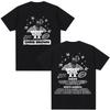 Rapper Chris Brown Tshirt Breezy Bowl XX Tour 2025 TShirts Unisex Women Harajuku ONeck Short Sleeve T Shirt Streetwear Fans Gift