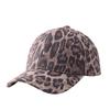 Autumn new leopard print baseball grinding cap European and American fashion high-quality curved brim cap