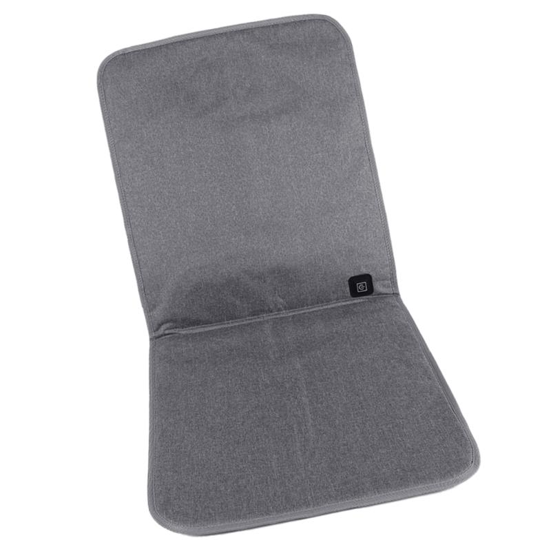 4 Zone Uniform Heating Seat Cushions USB for Comfortable Warmth in Back Waist and Legs During Outdoor Use