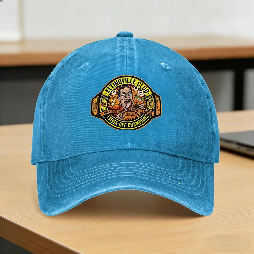 The Eltingville Club Casual Baseball Cap Running Hippie Trucker Hat Spring Sunproof Men Adult Y2k Retro Baseball Caps