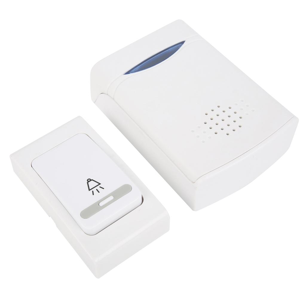 Remote Control Wireless Doorbell Sensor Electronic with Button for Old Man Household Office