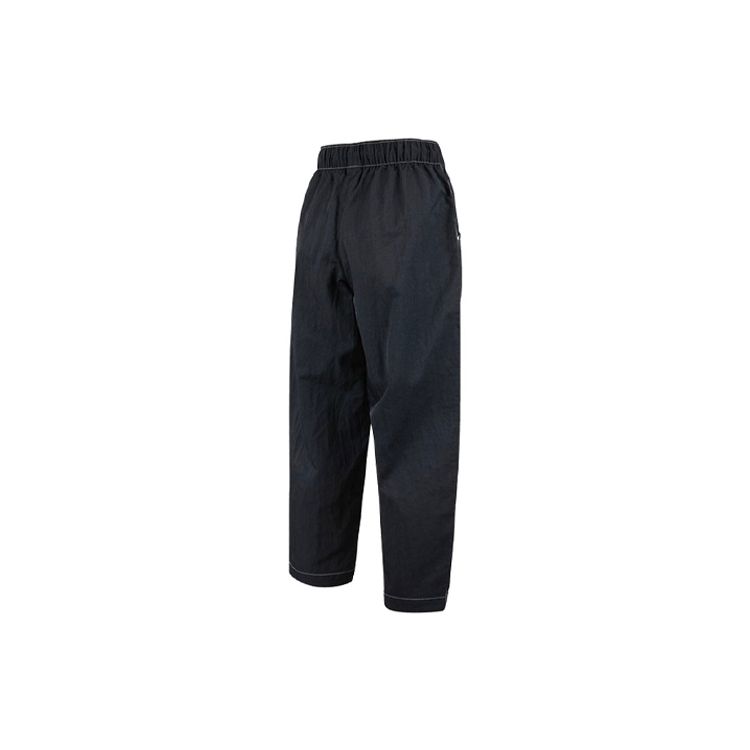 Nike Vyšívané logo Ležérní tkané kalhoty Jaro Dámské spodky Černá DM6210-010