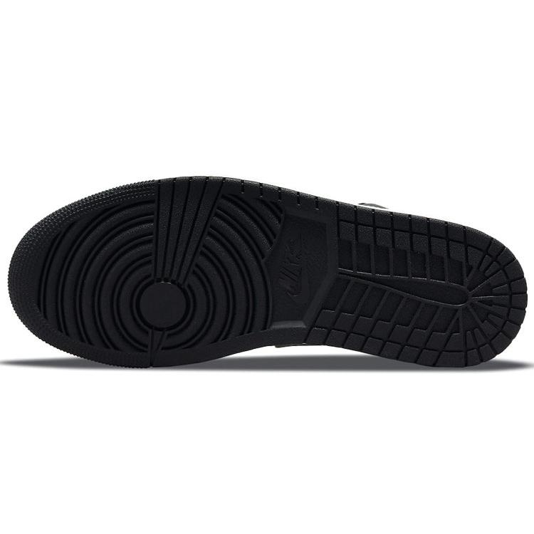 New JORDAN 1 Low Black White Grey 553558-040