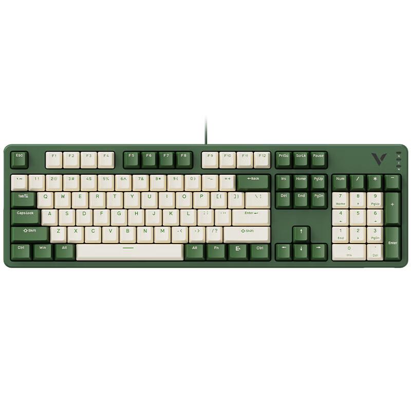 Rapoo V500PRO 104-Key Wired Mechanical Keyboard