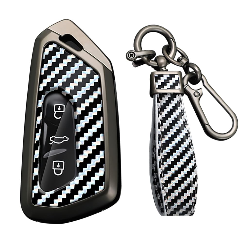 KUNIO Volkswagen Smart Key Case Key Cover Key Holder Alloy PVC Resin Genuine Fit