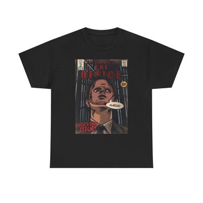 Stille des Büros Grafik T-Shirt Vintage Lustig Retro Unisex Schwere Baumwolle