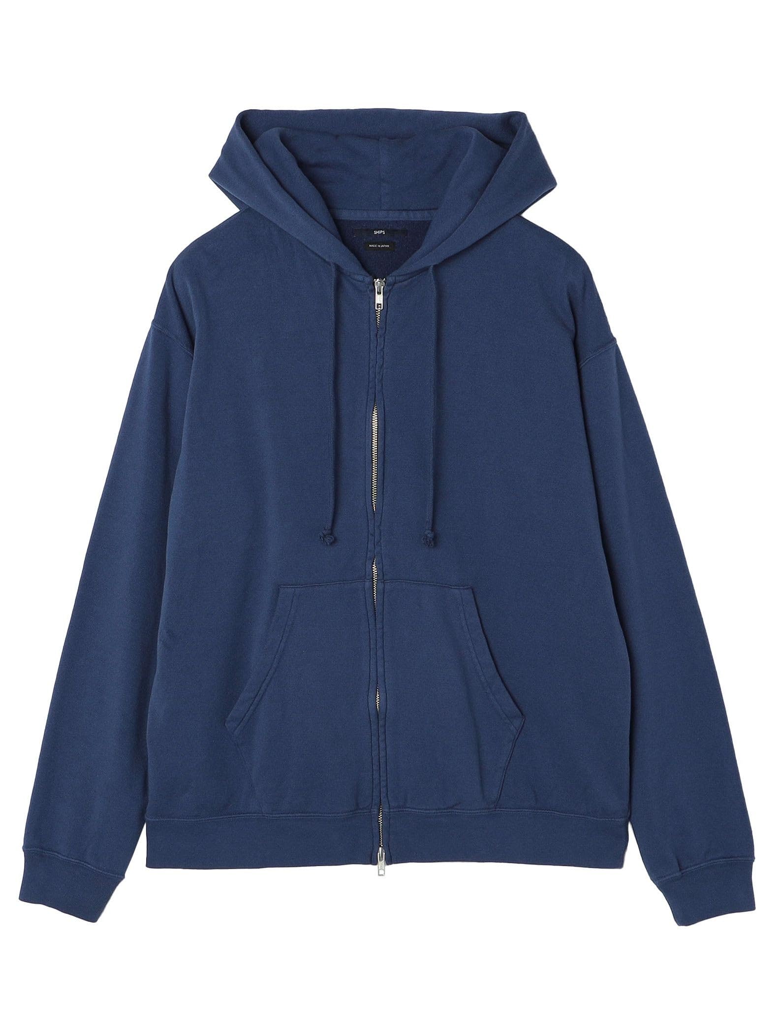 

Ships Men s Soft Pile Cotton Zip-Up Hoodie, Navy, Size L, 112500052