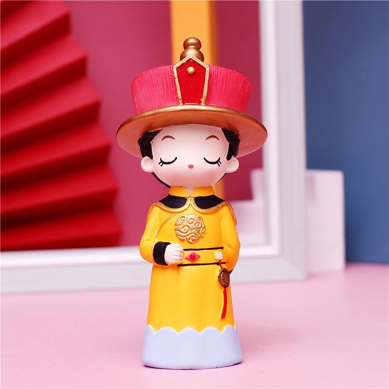 Şarap Dolabı ve Oturma Odası İçin Yaratıcı Retro Prenses Figür Dekorasyonu