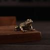 Frog Copper Frog Copper Flower Skin Frog Handicraft Water Frog  Desktop Gift