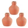 3 Pieces Terracotta Continuous Moisture Spikes For Potted Vegetation Preserves Dampness Up To 2 Weeks