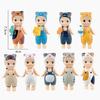 9pcs Random Send Cat Blind Box Cats Life Action Figures Toys Ornaments Dolls Fans Children Christmas Decorate Action Doll Gift