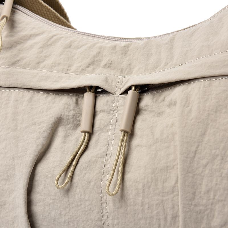 Water-Repellent Shoulder Bag Multi-Pocket Nylon Bag Women's Commuter Crossbody Bag