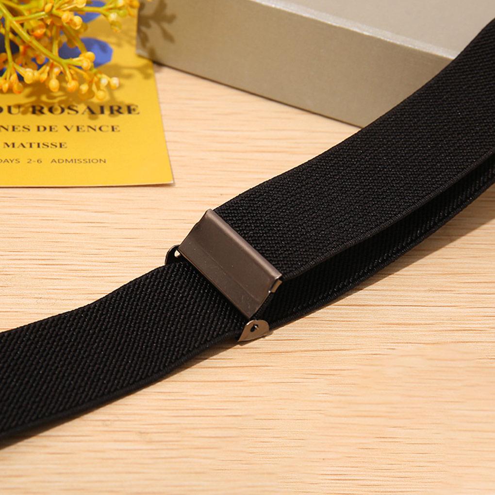 Buckle-free Waist Belt Fashion Decoration Women Men Adults Trouser Straps Jeans Invisible Elastic Belts Pants Strap