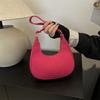 Women'S Bags, Armpit Bags, Shoulder Bags, Fashion Portable Crescent Bags, Niche Versatile Felt Bags