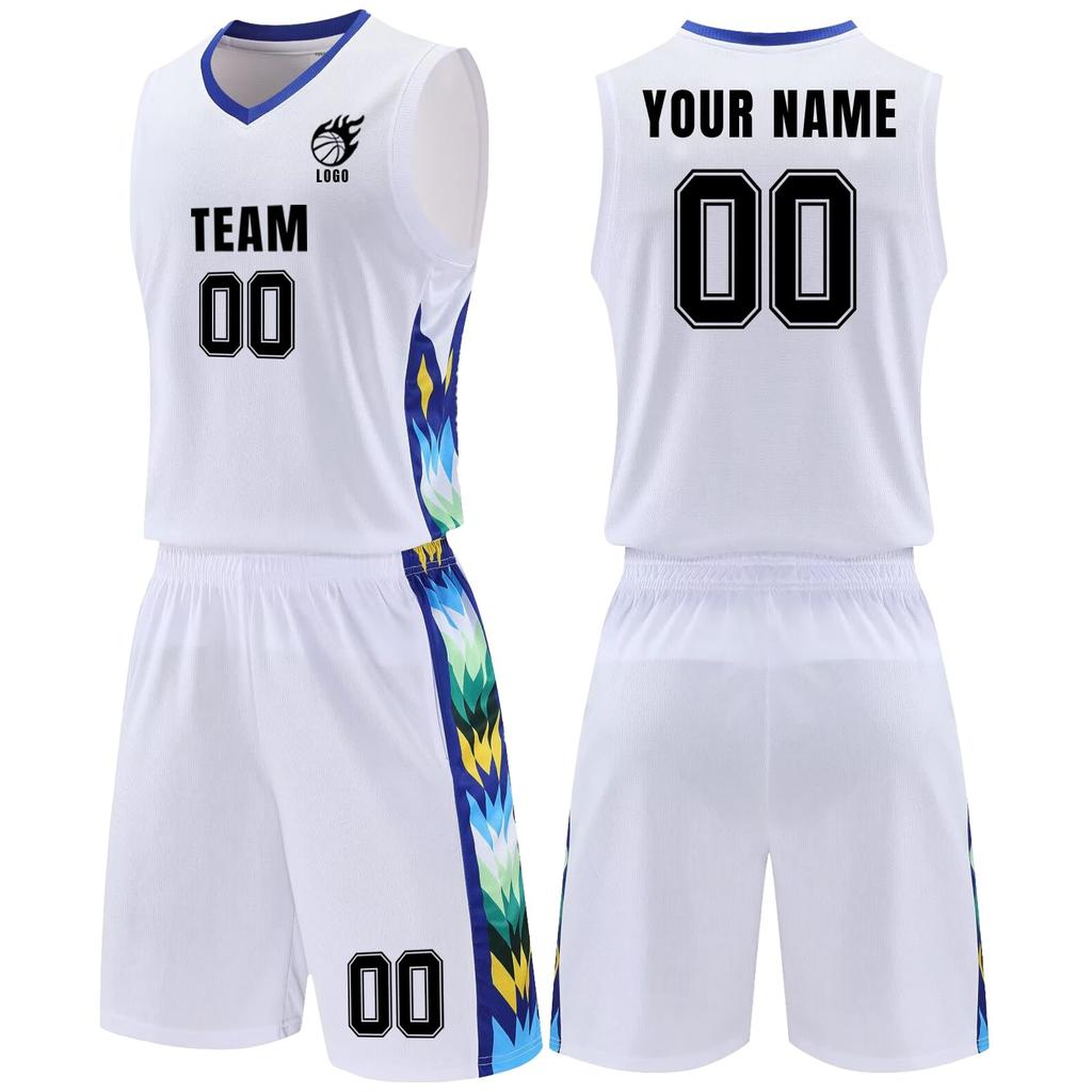 Vlastní basketbalový dresový set Personalizovaný a s číslem Bezrukávové uniformy Prodyšné sportovní oblečení pro muže a mládežnické týmové tréninky