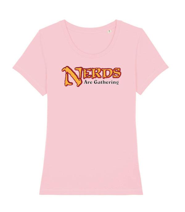 Nerds Are Gathering Mtg Parody Funny Geek Culture Unisexs Fit TShirt