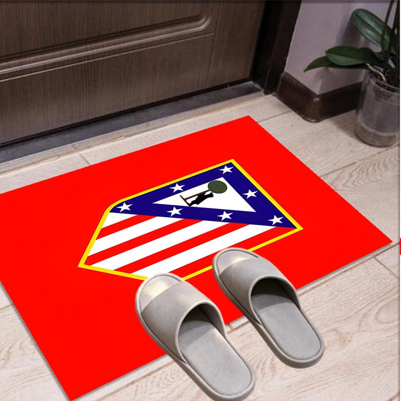 Tapis Motif Club de Football, Tapis Intérieur/Extérieur, pour Pique-nique, Salle de Jeux, Chambre à Coucher, Bureau, Salon, Tapis Décoration de Maison, Cadeau d'Anniversaire