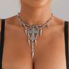 Minimalist Silver Cross Chain Necklace With Alloy Material For Men And Women