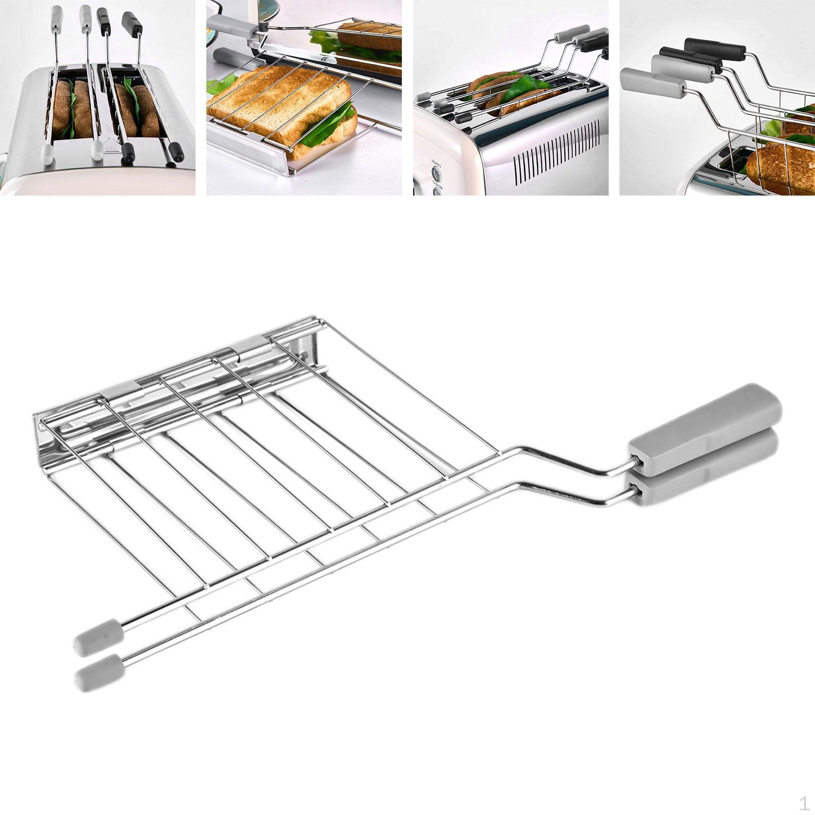 

Подставка для ломтиков хлеба, подставка для гриля, кухонные гаджеты, прочная полка для сэндвичей серый