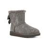 UGG Mini Bailey Bow Glimmer Charcoal Women's 1125795-CHRC