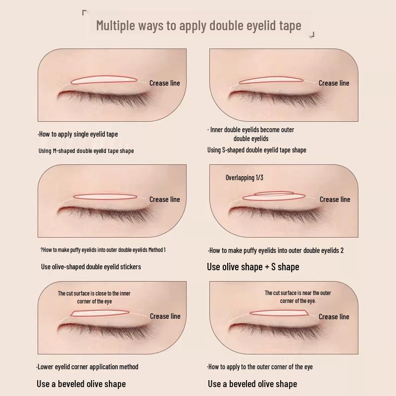 Elmuto Invisible Double Eyelid Tape