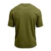 Men's Casual Short Sleeve Crew Neck T-Shirt with Patriotic Heart Print and Lettering Graphic for Everyday Wear